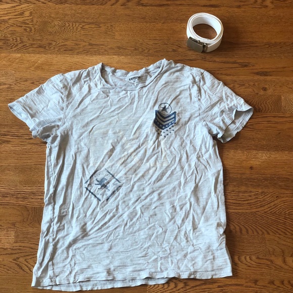 Beautiful and stylish Express men M T-shirt - Picture 2 of 8